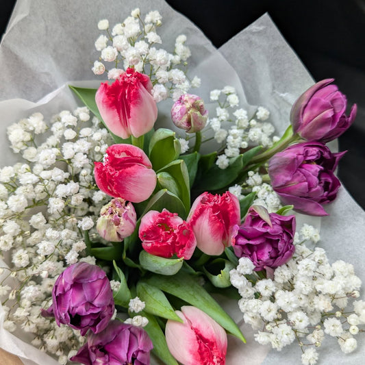 Mixed Tulip Bouquet for Mother's Day (Local)