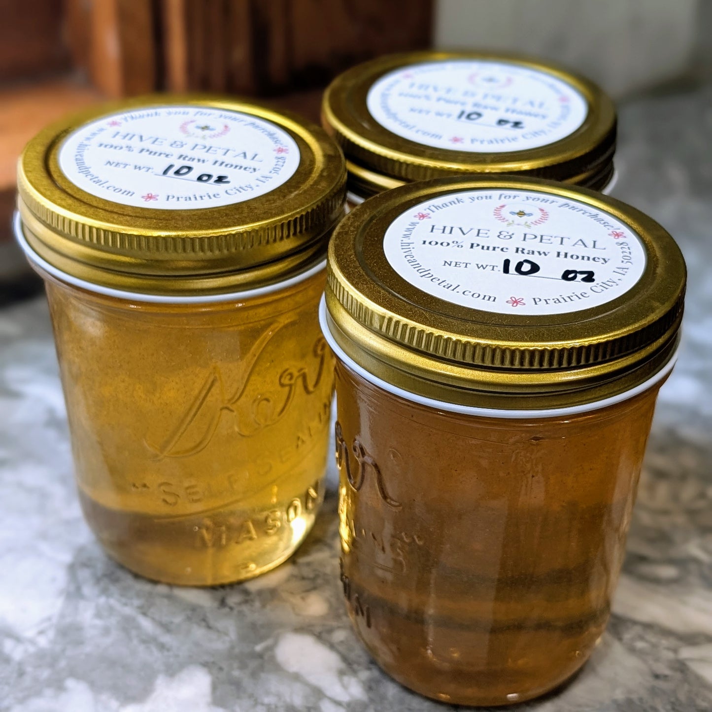 100% Pure Raw Honey