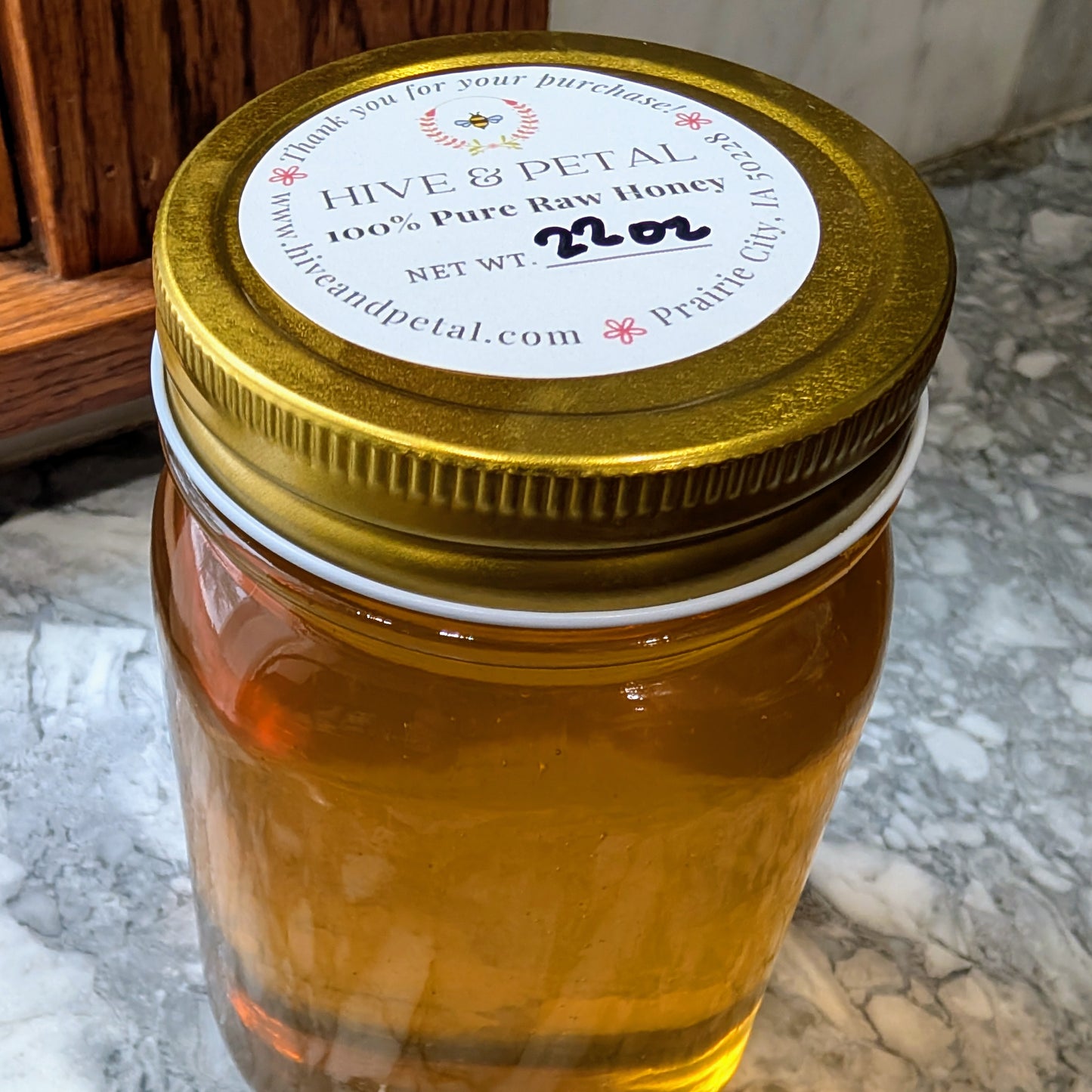 100% Pure Raw Honey