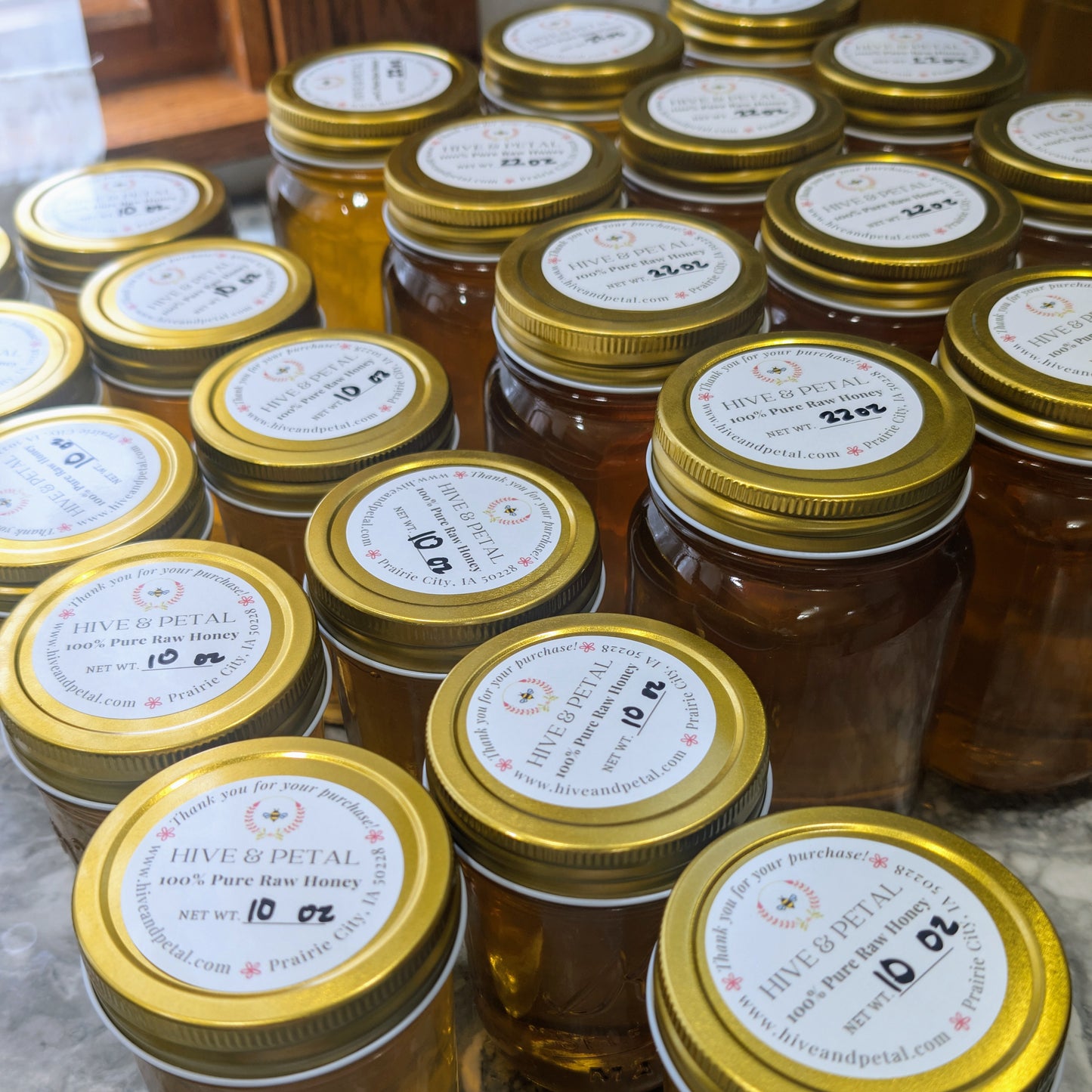 100% Pure Raw Honey